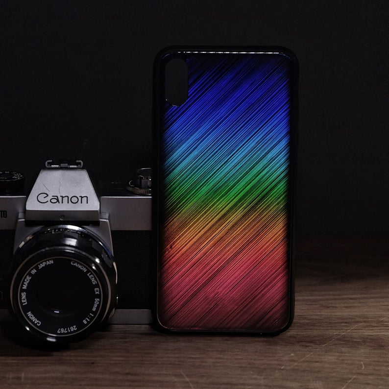 Customized Sci-fi Phone Case Hand Made with Pure Gold Originally Unique Designed Cyberpunk Art For Tech Lovers iPhone Gift for Man Him Her