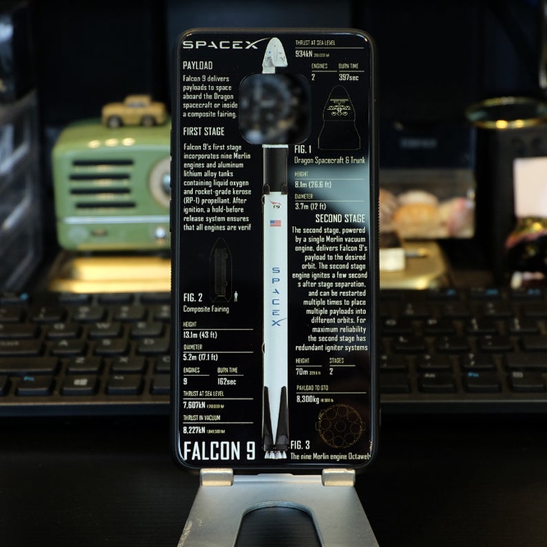 Customized Sci-fi Phone Case Hand Made with Pure Gold Originally Unique Designed Cyberpunk Art For Tech Lovers iPhone Gift for Man Him Her