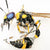 Mechanical Mutant Original Designed Handmade Mecha Hornet Made With Metal and Porcelain Cyberpunk Art Desk Table Decor Ornament Gift for Men