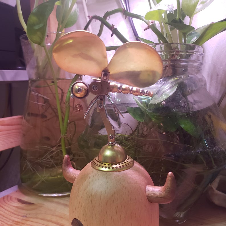 Mechanical butterfly steampunk | Metal handmade finished Model decor Ornaments