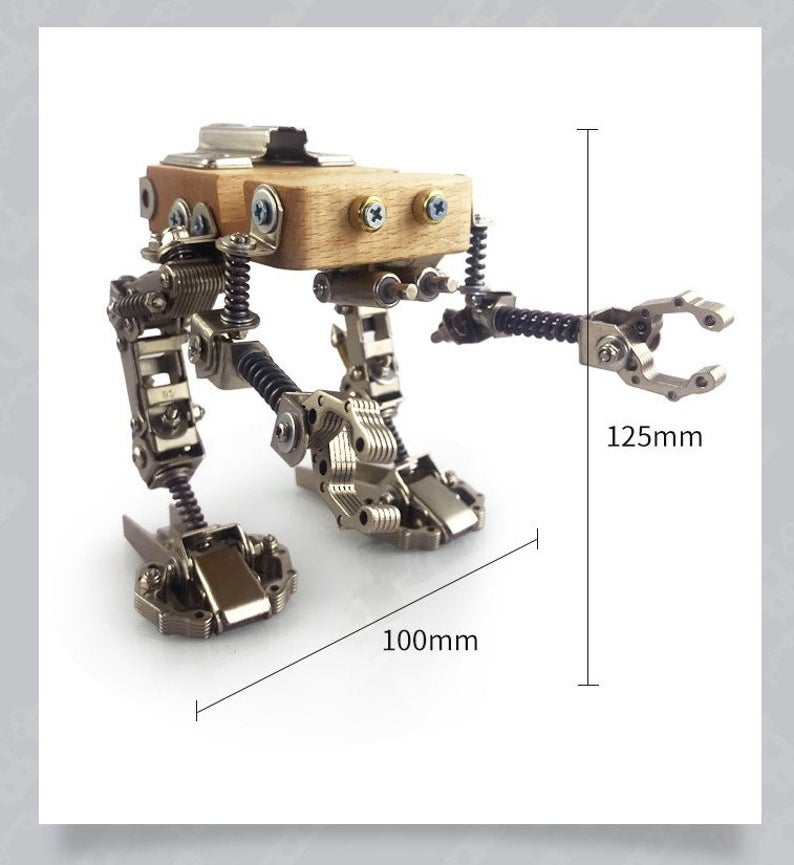 Infantry phone holder | 120 Pcs DIY Metal Mechanical Models 3D Assembly Puzzle Kits Jigsaw Crafts