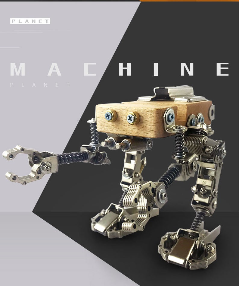 Infantry phone holder | 120 Pcs DIY Metal Mechanical Models 3D Assembly Puzzle Kits Jigsaw Crafts