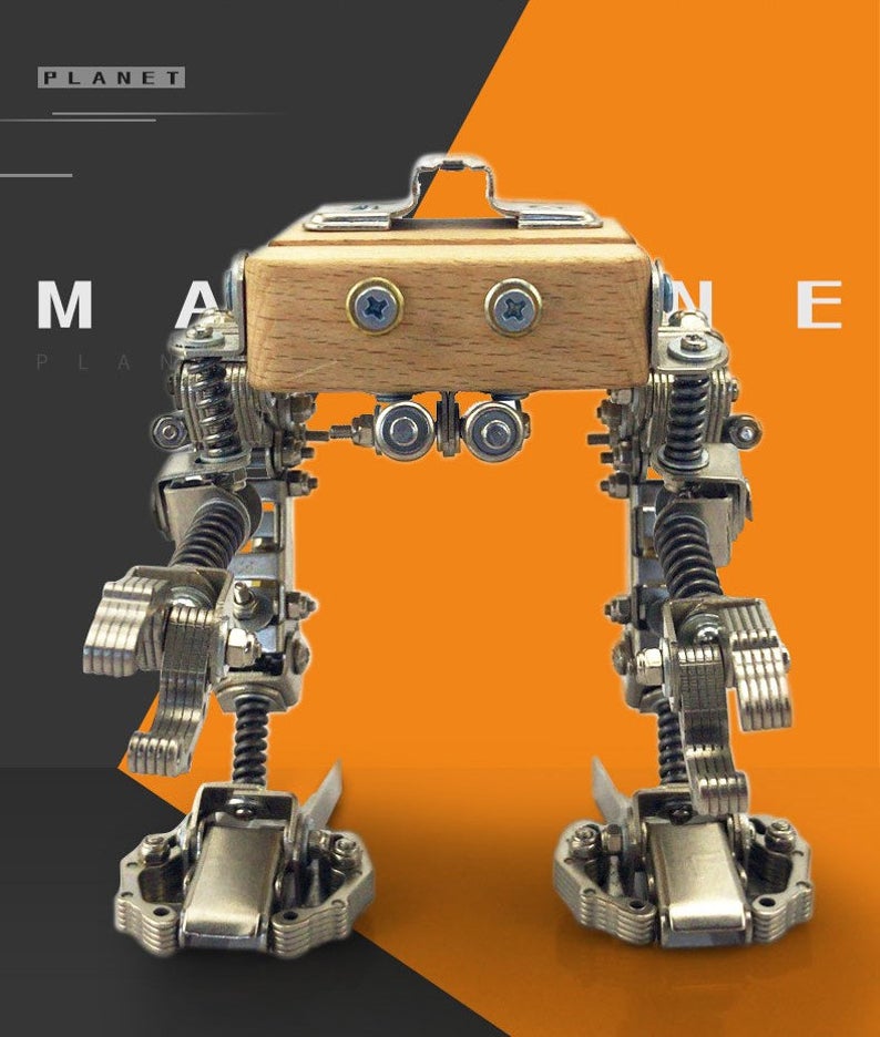 Infantry phone holder | 120 Pcs DIY Metal Mechanical Models 3D Assembly Puzzle Kits Jigsaw Crafts