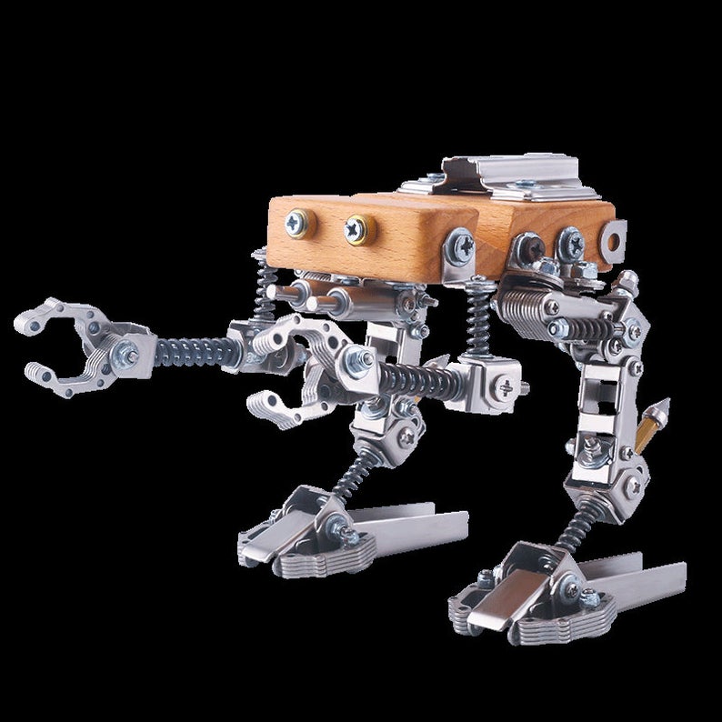 Infantry phone holder | 120 Pcs DIY Metal Mechanical Models 3D Assembly Puzzle Kits Jigsaw Crafts