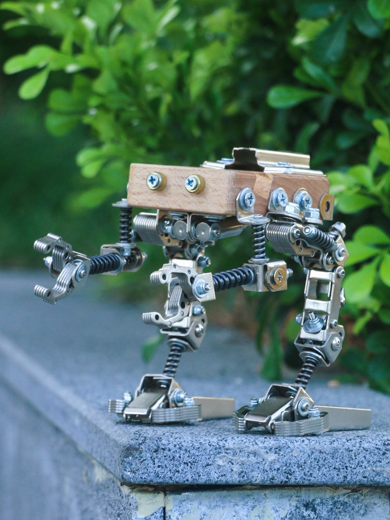 Infantry phone holder | 120 Pcs DIY Metal Mechanical Models 3D Assembly Puzzle Kits Jigsaw Crafts