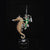 Mechanical Mutant 3D Diving Frog Sculpture Handmade Crafts Sculpture for Table Home Art Decor Steampunk Robots Aesthetic Art