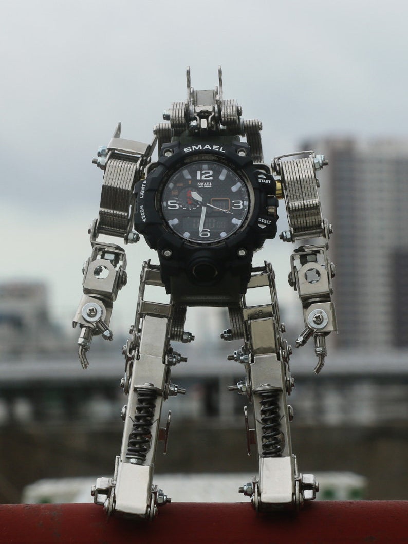 Time Machine | 220 Pcs DIY Metal Mechanical Models 3D Assembly Puzzle Kits Jigsaw Crafts