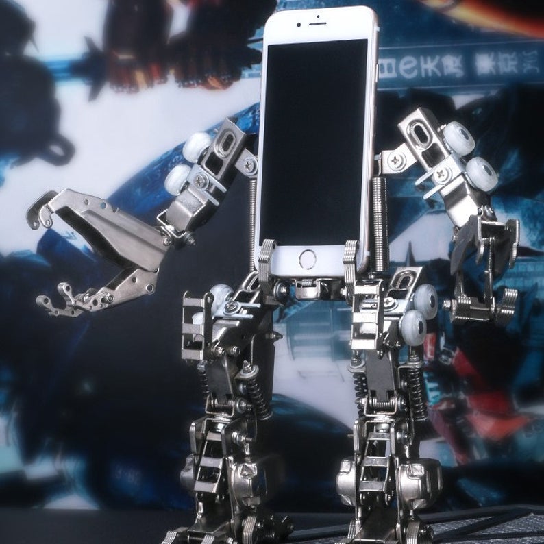 Mobile Phone Bracket forklift | 354 Pcs DIY Metal Mechanical Models 3D Assembly Puzzle Kits Jigsaw Crafts