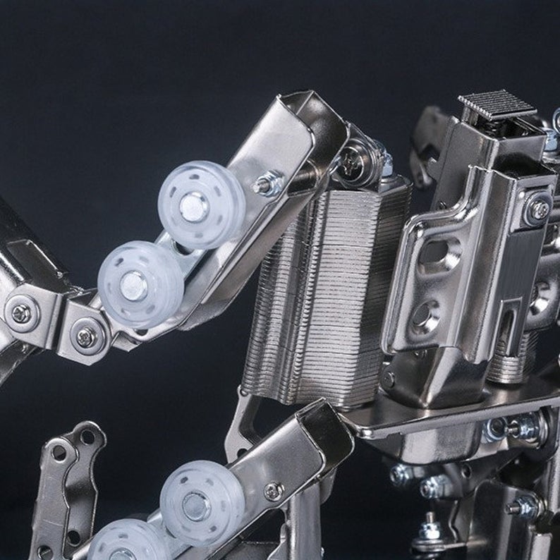 Mobile Phone Bracket forklift | 354 Pcs DIY Metal Mechanical Models 3D Assembly Puzzle Kits Jigsaw Crafts