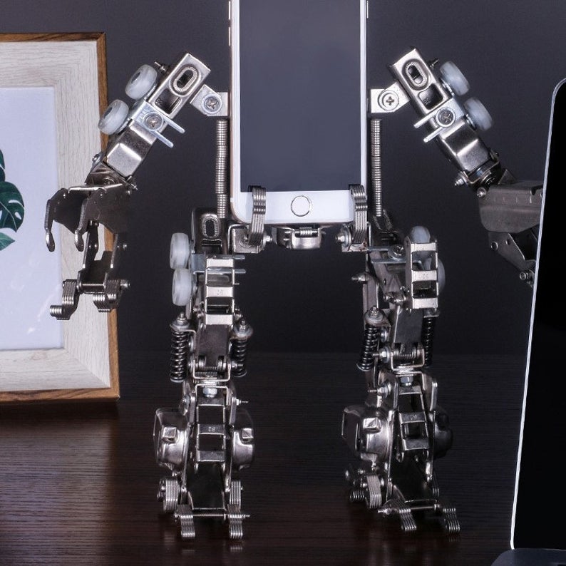 Mobile Phone Bracket forklift | 354 Pcs DIY Metal Mechanical Models 3D Assembly Puzzle Kits Jigsaw Crafts