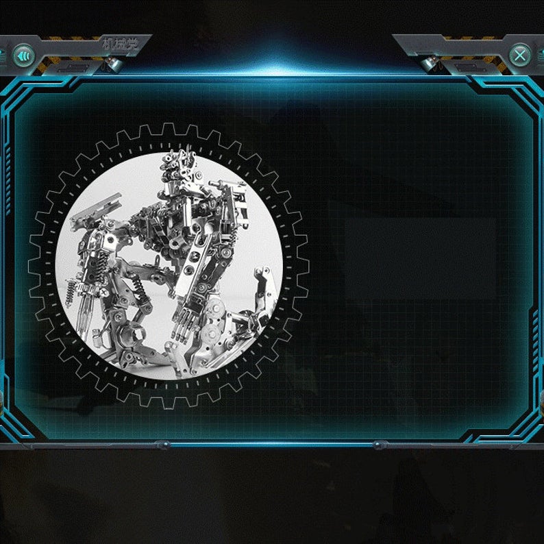 Optimus Prime| 705 Pcs DIY Metal Mechanical Models 3D Assembly Puzzle Kits Jigsaw Crafts _Difficult