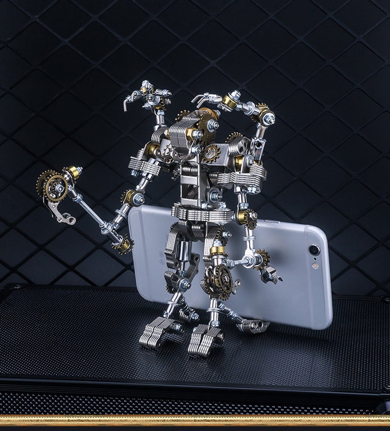 Four Claw Priest | 256 Pcs DIY Metal Mechanical Models 3D Assembly Puzzle Kits Jigsaw Crafts