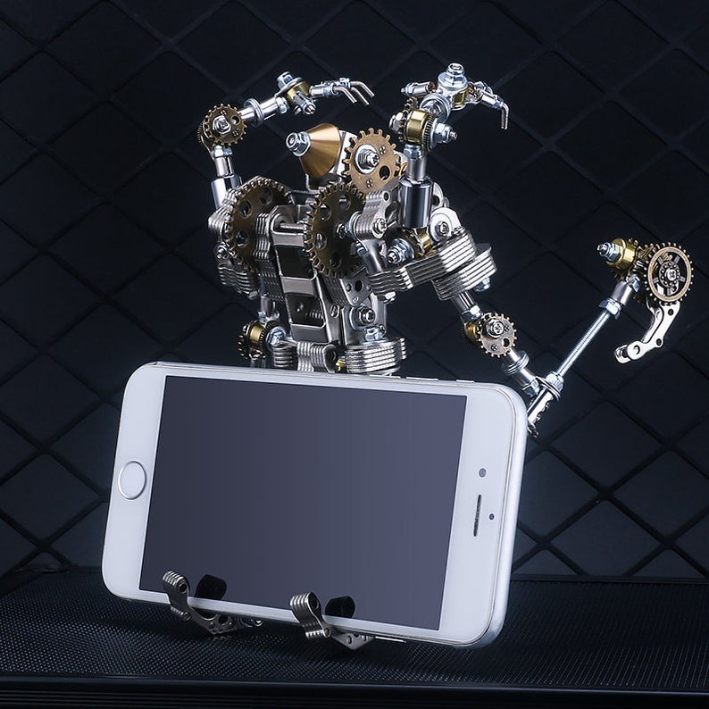 Four Claw Priest | 256 Pcs DIY Metal Mechanical Models 3D Assembly Puzzle Kits Jigsaw Crafts