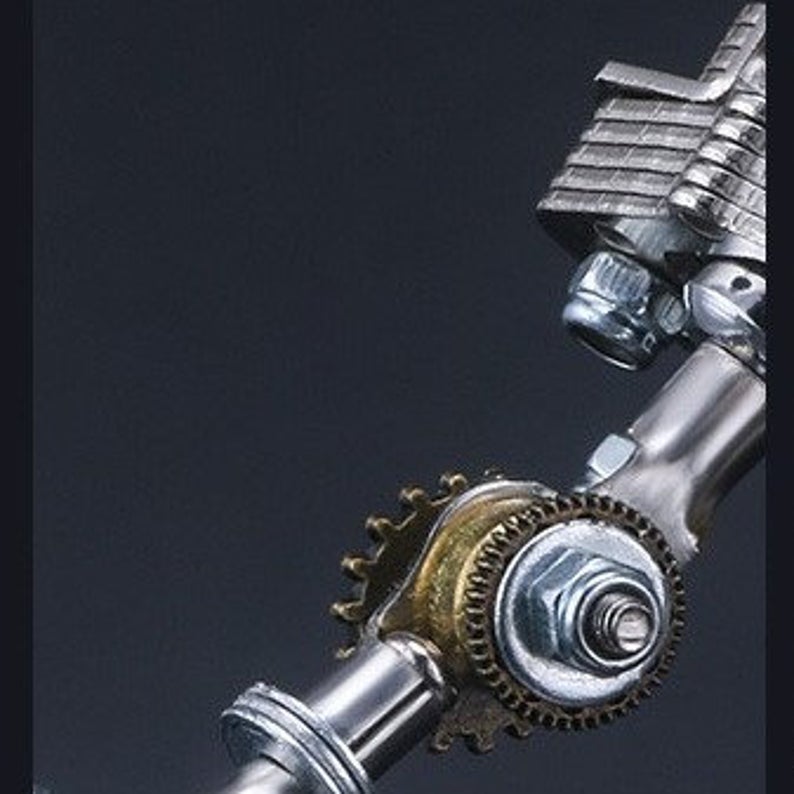 Four Claw Priest | 256 Pcs DIY Metal Mechanical Models 3D Assembly Puzzle Kits Jigsaw Crafts