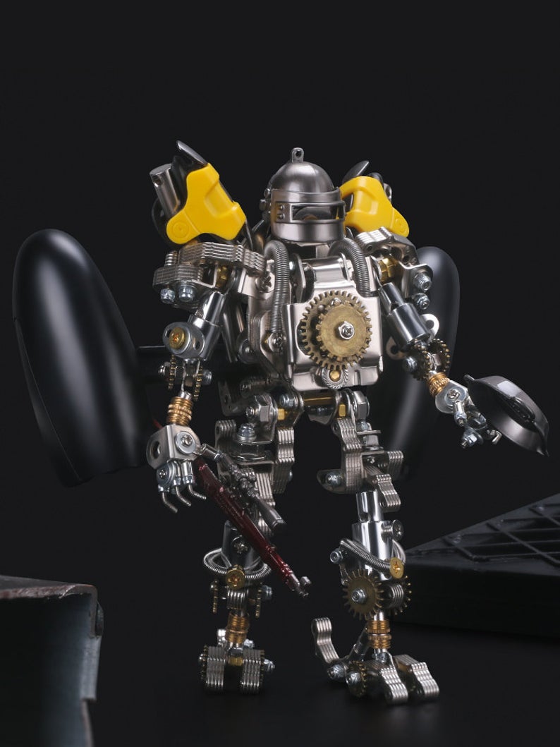 Metal Mechanical Robot | 467pcs DIY 3D Assembly Puzzle Model Kit