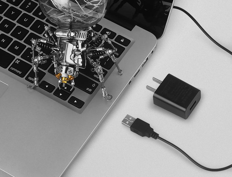 Spider steampunk | 215 Pcs Metal Insect Puzzle Model Kit 3D DIY Mechanical Assembly Jigsaw Crafts Decor