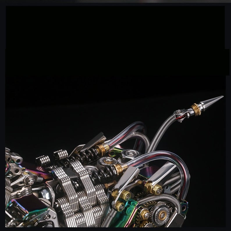 Mechanical Bull | 1087Pcs DIY Metal Mechanical Models 3D Assembly Kits