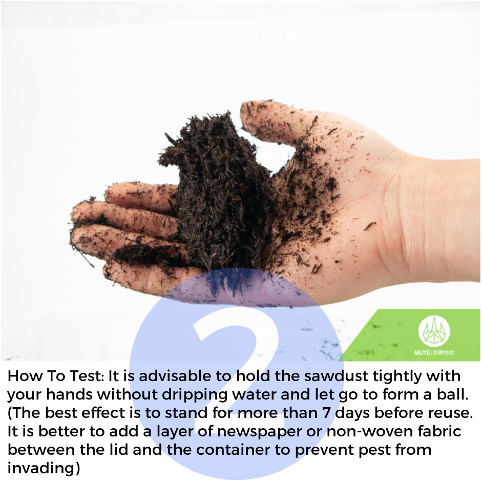 Premium Primary Fermented Flake Soil Sawdust Beetle Substrate Beetle Breeding VINOX-M 5L