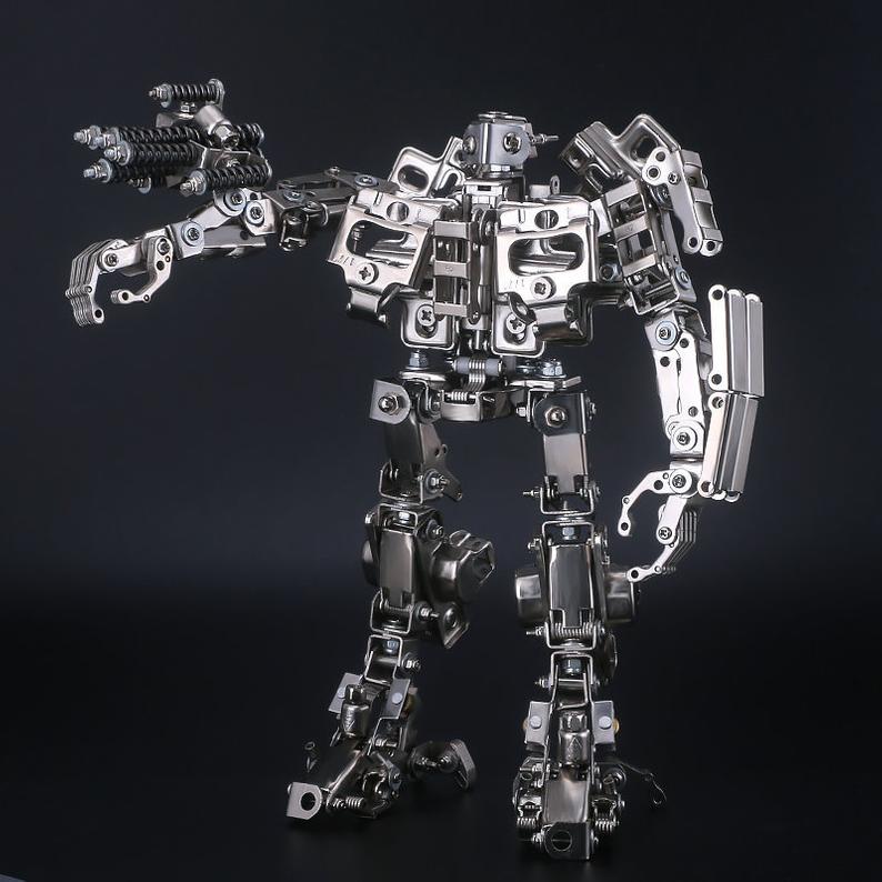 Bumblebee | 185 Pcs DIY Metal Mechanical Models 3D Assembly Puzzle Kits Jigsaw Crafts