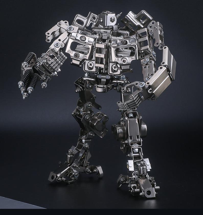 Bumblebee | 185 Pcs DIY Metal Mechanical Models 3D Assembly Puzzle Kits Jigsaw Crafts