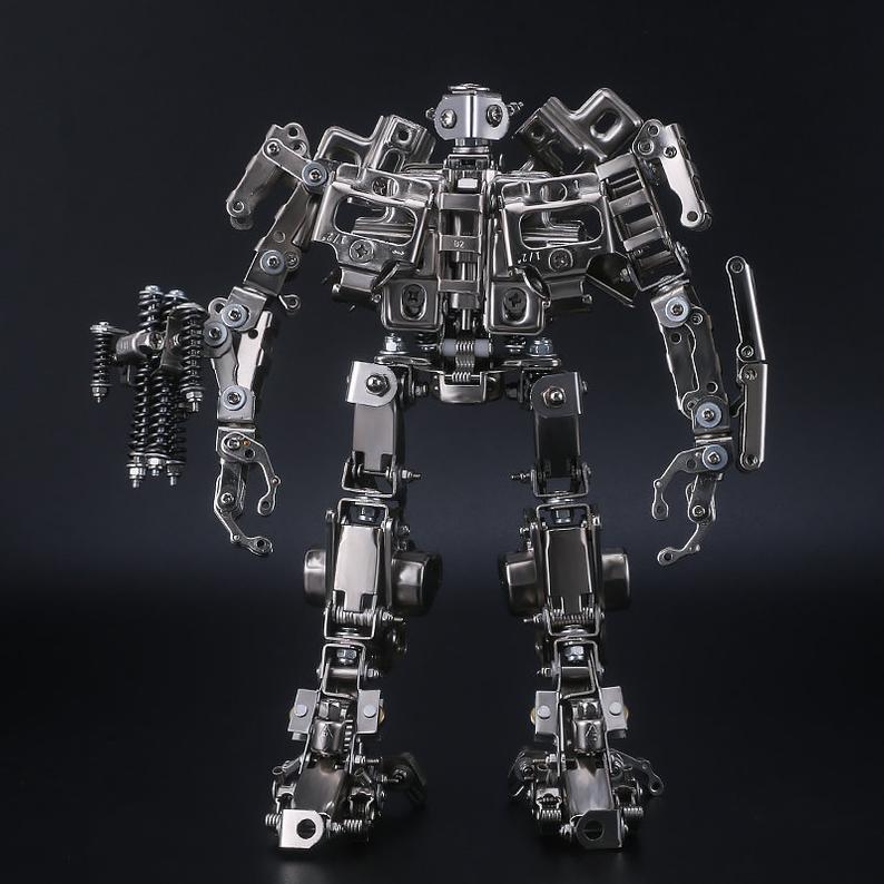 Bumblebee | 185 Pcs DIY Metal Mechanical Models 3D Assembly Puzzle Kits Jigsaw Crafts