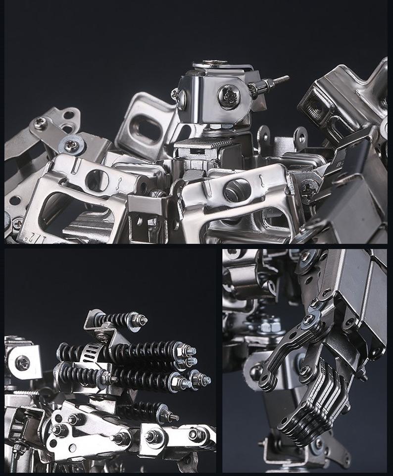 Bumblebee | 185 Pcs DIY Metal Mechanical Models 3D Assembly Puzzle Kits Jigsaw Crafts