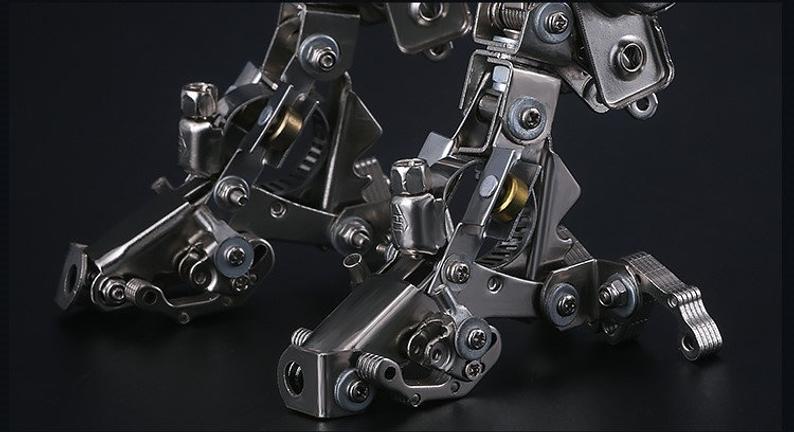 Bumblebee | 185 Pcs DIY Metal Mechanical Models 3D Assembly Puzzle Kits Jigsaw Crafts