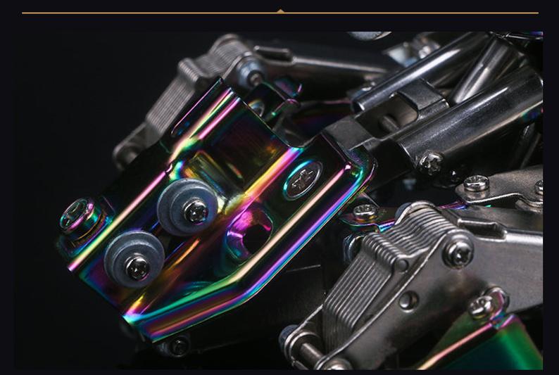 Mecha Tank | 415Pcs DIY Metal Puzzle Model Kit 3D Assembly Jigsaw Crafts Assembly Model Building Kits Kids Gift