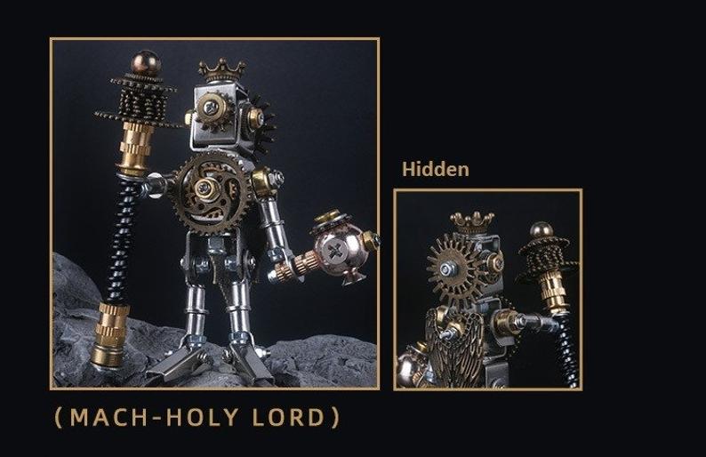 Mechanical Saints| 8Sets DIY Puzzle Model Kit 3D Assemble Jigsaw Educational Toy Kids