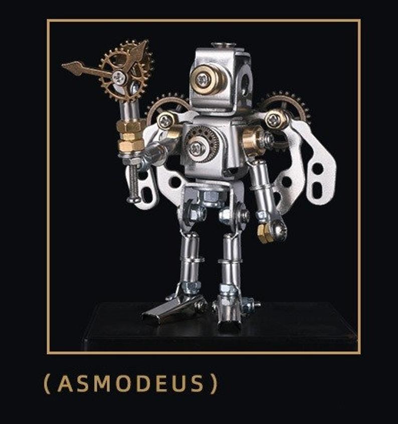 Mechanical Saints| 8Sets DIY Puzzle Model Kit 3D Assemble Jigsaw Educational Toy Kids