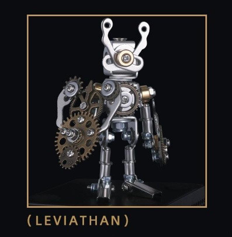 Mechanical Saints| 8Sets DIY Puzzle Model Kit 3D Assemble Jigsaw Educational Toy Kids