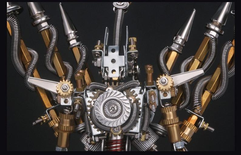 Three Kingdoms Zhao Yun | 437 Pcs Metal Puzzle Model Kit 3D DIY Mechanical Assembly Jigsaw Crafts