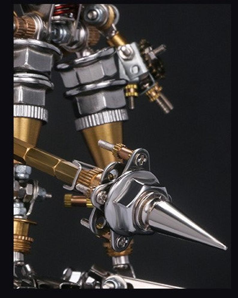 Three Kingdoms Zhao Yun | 437 Pcs Metal Puzzle Model Kit 3D DIY Mechanical Assembly Jigsaw Crafts