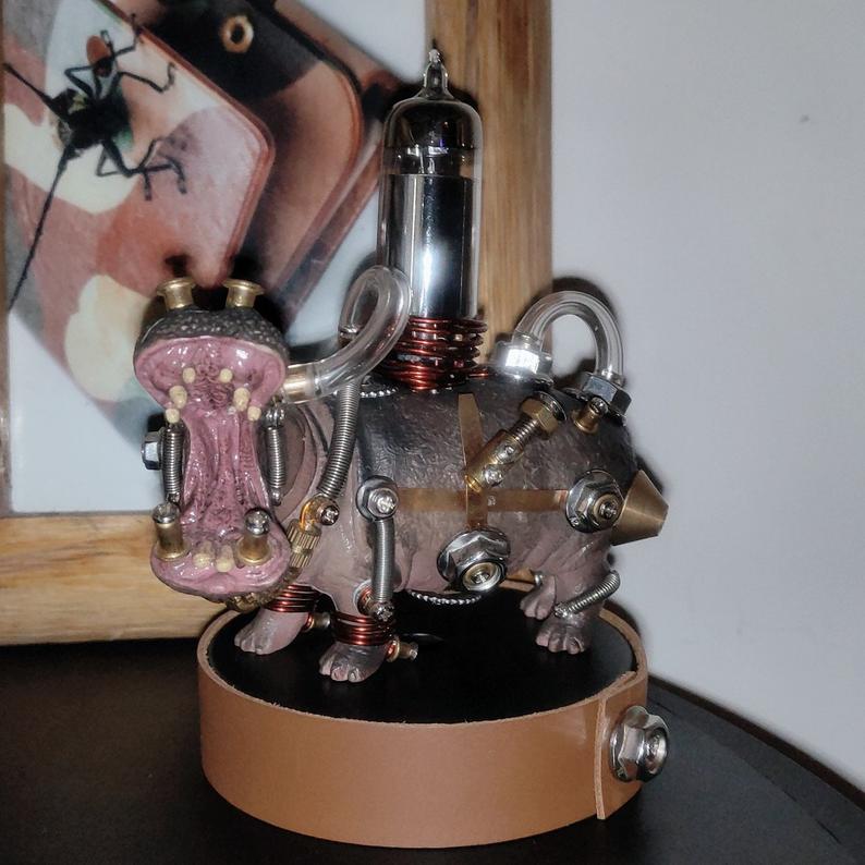 Variant Hippo | 105Pcs DIY Metal Mechanical Models 3D Assembly Puzzle Kits