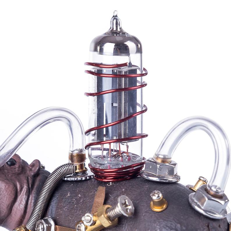 Variant Hippo | 105Pcs DIY Metal Mechanical Models 3D Assembly Puzzle Kits