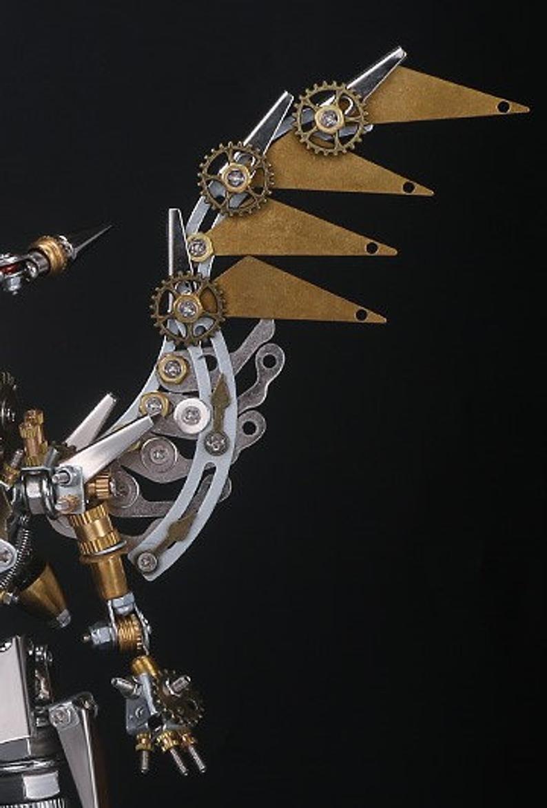 Three Kingdoms Lu Bu | 573 Pcs Metal Puzzle Model Kit 3D DIY Mechanical Assembly Jigsaw Crafts