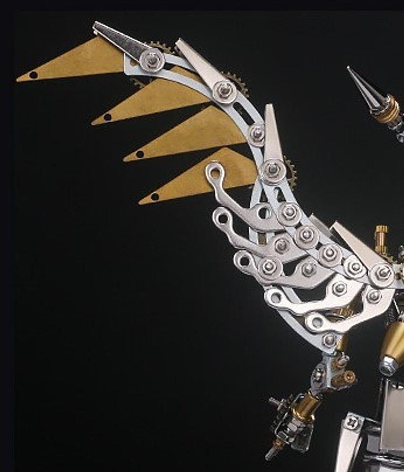 Three Kingdoms Lu Bu | 573 Pcs Metal Puzzle Model Kit 3D DIY Mechanical Assembly Jigsaw Crafts