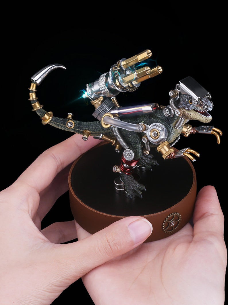 Variant Dinosaur | 136Pcs DIY Metal Mechanical Models 3D Assembly Puzzle Kits