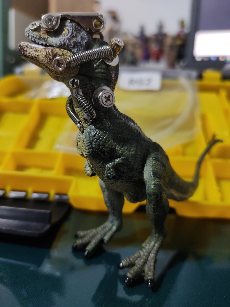 Variant Dinosaur | 136Pcs DIY Metal Mechanical Models 3D Assembly Puzzle Kits