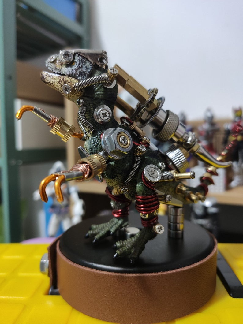 Variant Dinosaur | 136Pcs DIY Metal Mechanical Models 3D Assembly Puzzle Kits