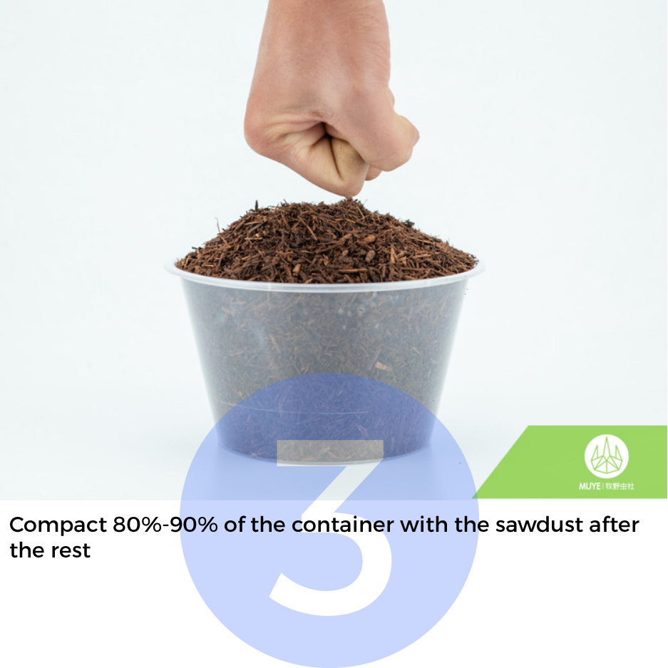 Premium Primary Fermented Flake Soil Sawdust Beetle Substrate Beetle Breeding VINOX-M 5L