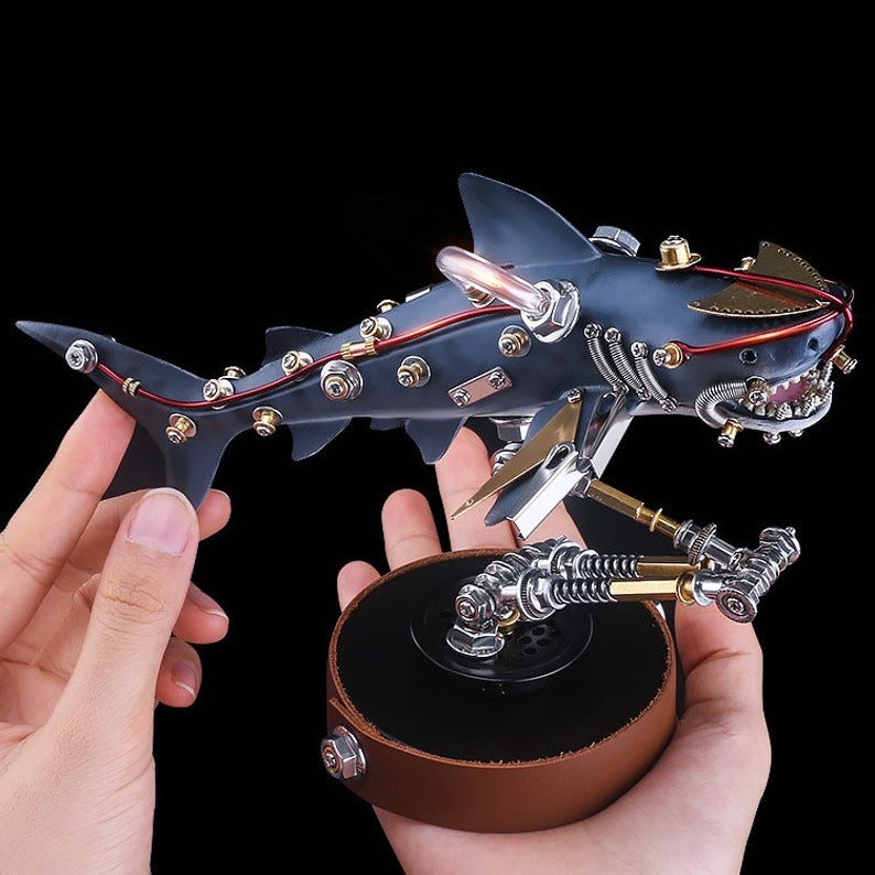 Variant Beast Shark | 217Pcs DIY Metal Mechanical Models 3D Assembly Puzzle Kits