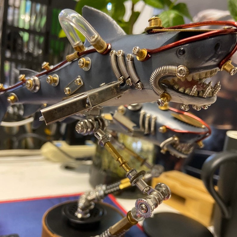 Variant Beast Shark | 217Pcs DIY Metal Mechanical Models 3D Assembly Puzzle Kits