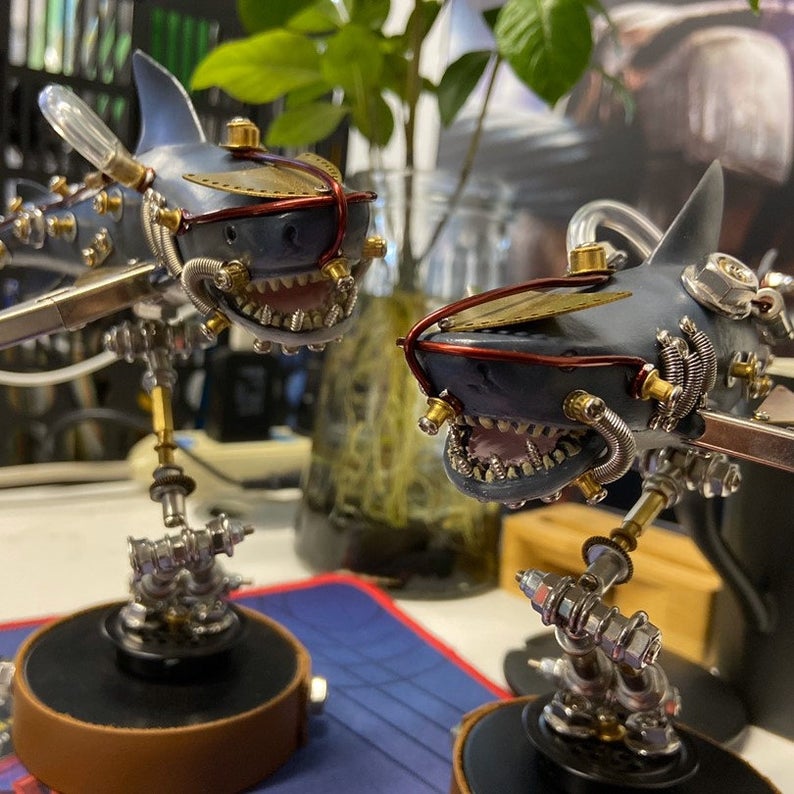 Variant Beast Shark | 217Pcs DIY Metal Mechanical Models 3D Assembly Puzzle Kits