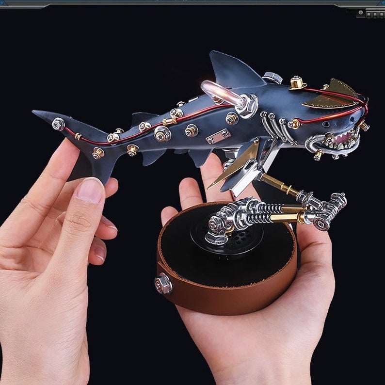 Variant Beast Shark | 217Pcs DIY Metal Mechanical Models 3D Assembly Puzzle Kits