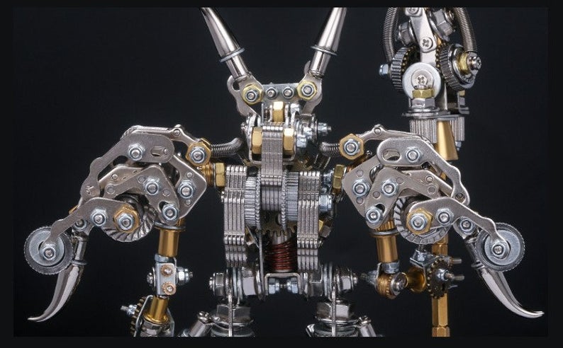 Three Kingdoms Zhang Fei | 557 Pcs Metal Puzzle Model Kit 3D DIY Mechanical Assembly Jigsaw Crafts