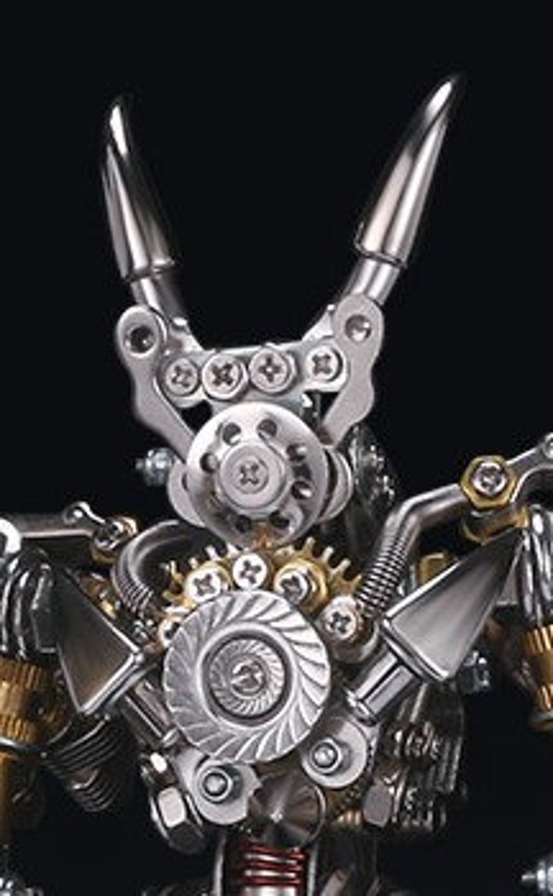 Three Kingdoms Zhang Fei | 557 Pcs Metal Puzzle Model Kit 3D DIY Mechanical Assembly Jigsaw Crafts