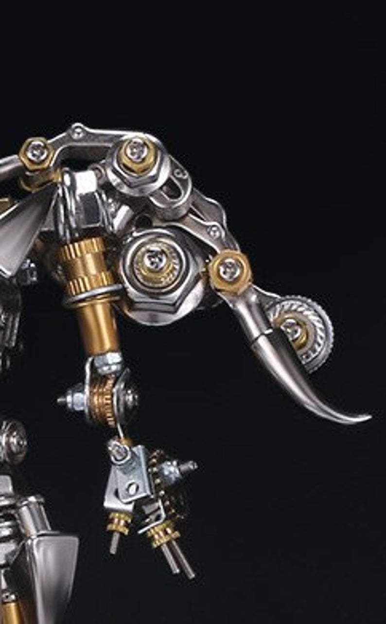 Three Kingdoms Zhang Fei | 557 Pcs Metal Puzzle Model Kit 3D DIY Mechanical Assembly Jigsaw Crafts