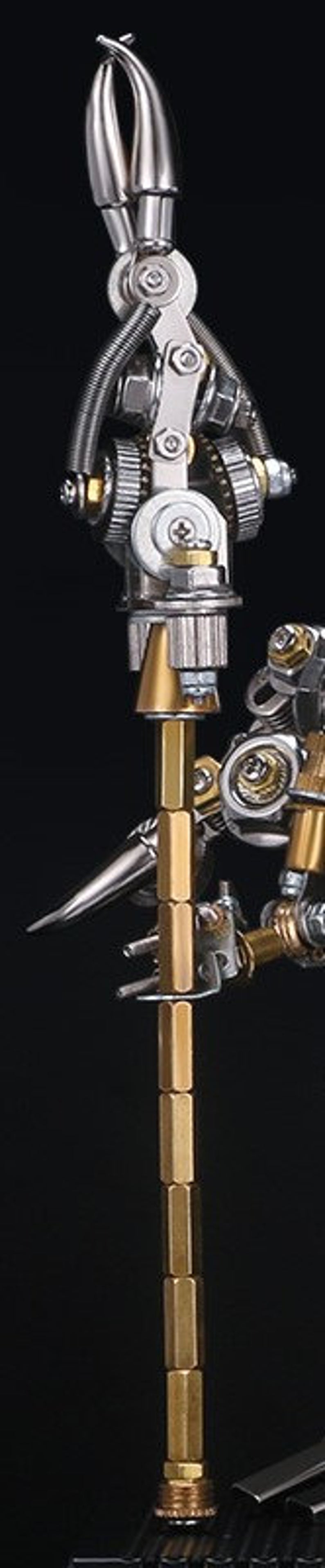 Three Kingdoms Zhang Fei | 557 Pcs Metal Puzzle Model Kit 3D DIY Mechanical Assembly Jigsaw Crafts