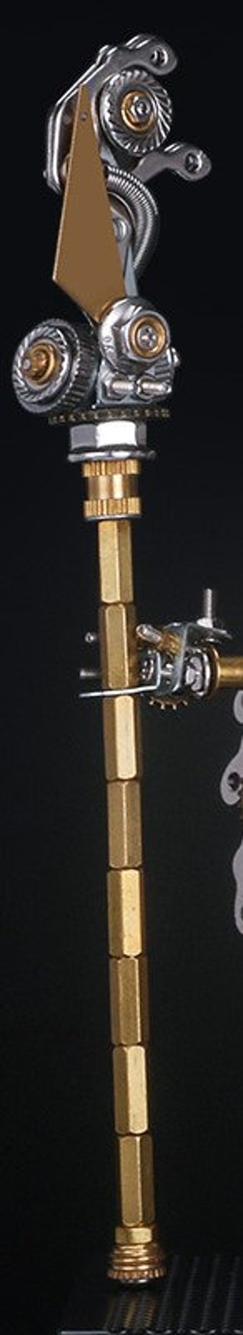 Three Kingdoms Guan Yu | 513 Pcs Metal Puzzle Model Kit 3D DIY Mechanical Assembly Jigsaw Crafts